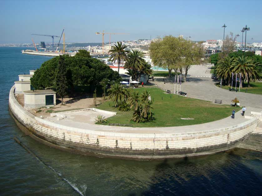 Belem Tower, Tagus River, Lisbon, Portugal.