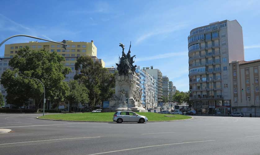 Rotunda de Entrecampos, Lisbon.