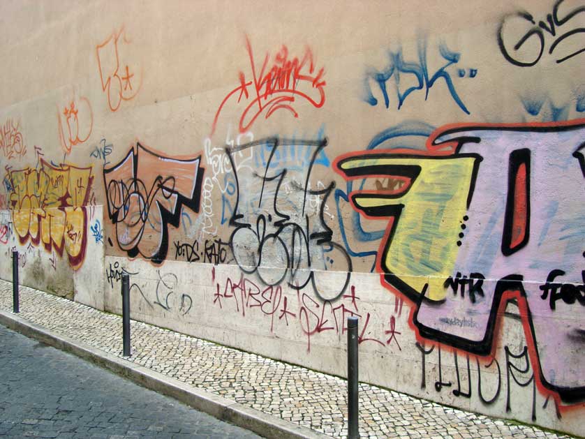 Graffiti Lisbon, Portugal.