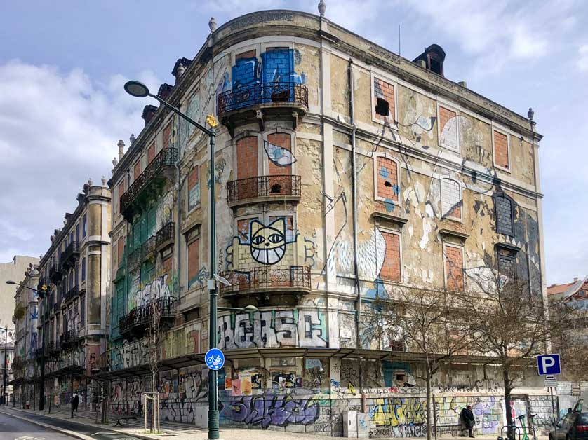 Street art in Lisbon.