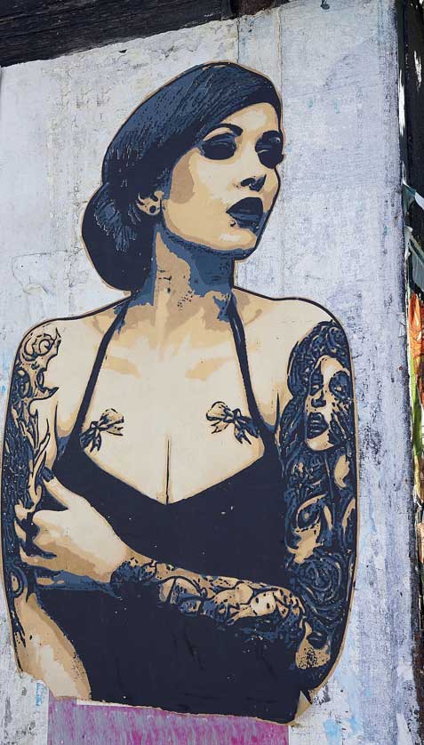 Street art in Lisbon.