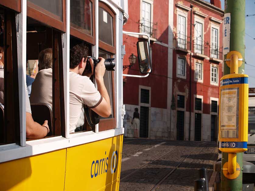 Lisbon tram.