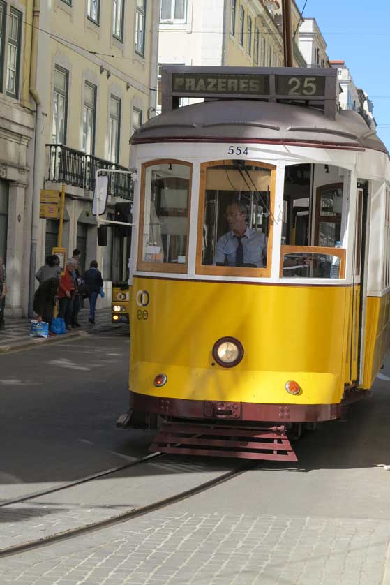 Lisbon tram 25.