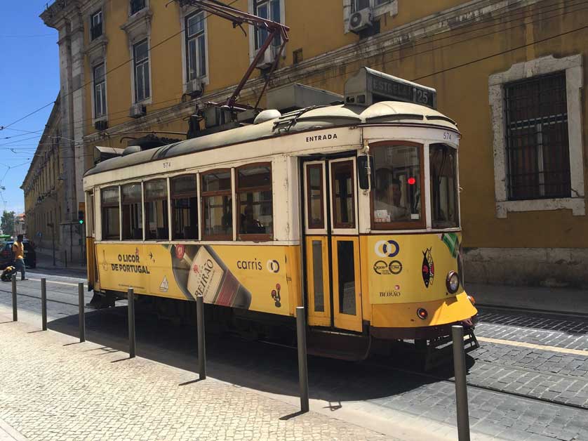 Lisbon tram number 25.