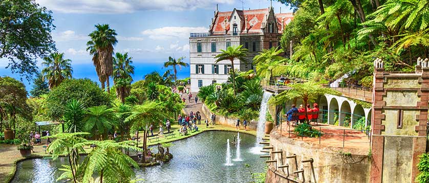 The Monte Palace Tropical Garden, Madeira.