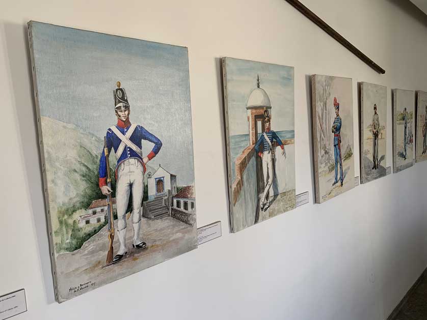 Paintings in the Palácio de São Lourenço.