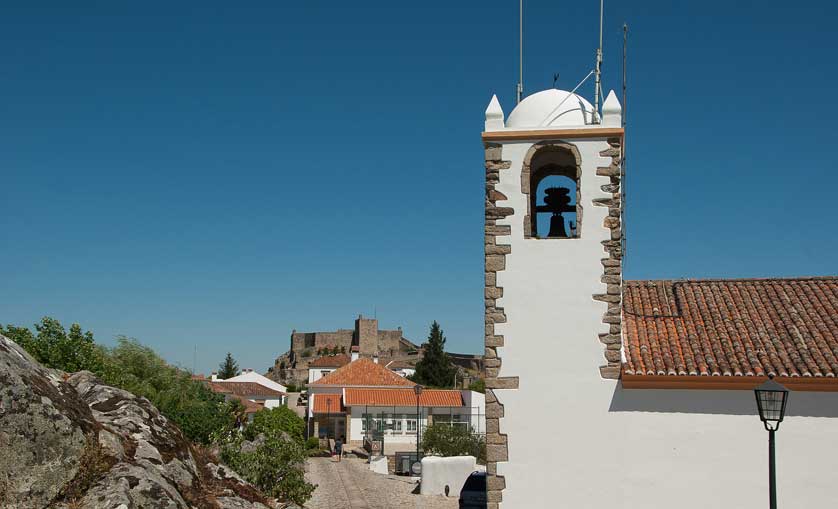 Marv&atilde;o streets, Alentejo, Portugal.
