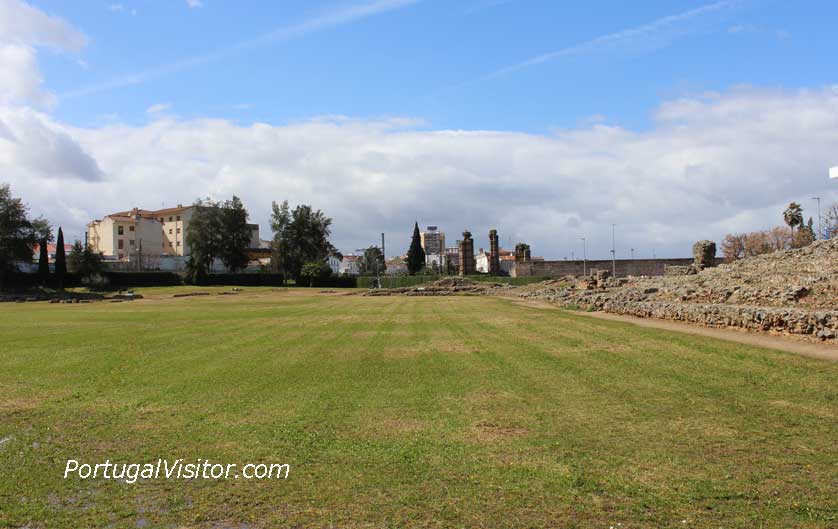 The Roman Circus (Circo Romano) in Mérida.