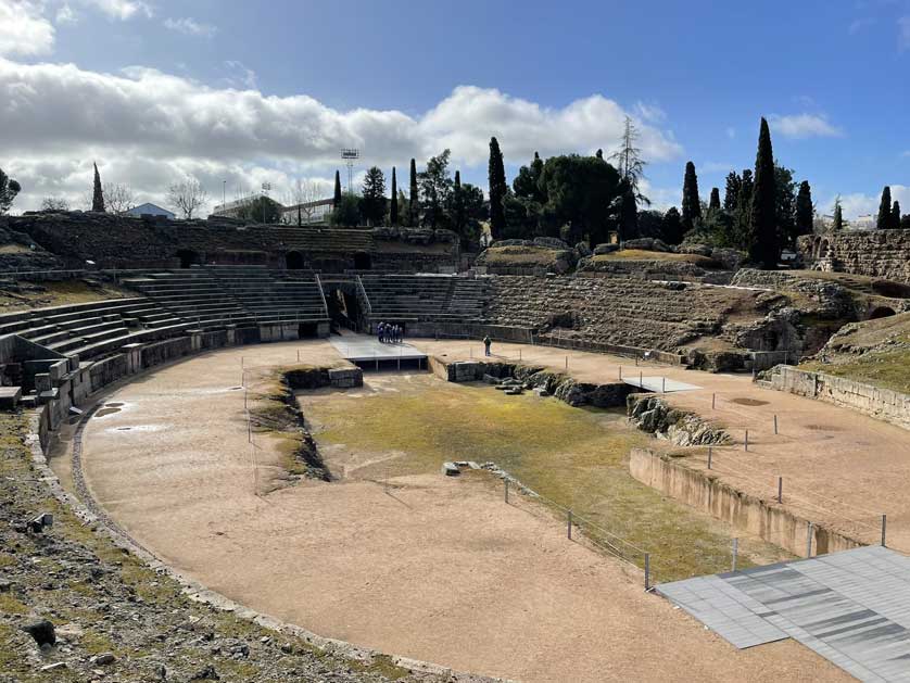 The Anfiteatro de Mérida.