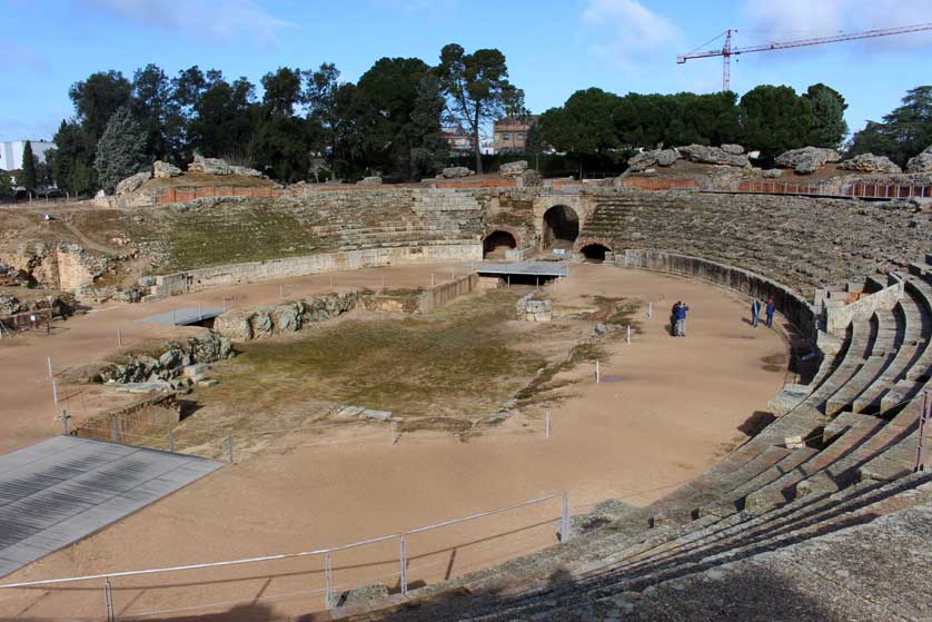 The Ampitheater in Mérida dates from around 8 BCE and could hold 14,000 spectators.