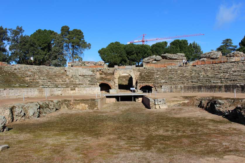 Entrances to the arena.