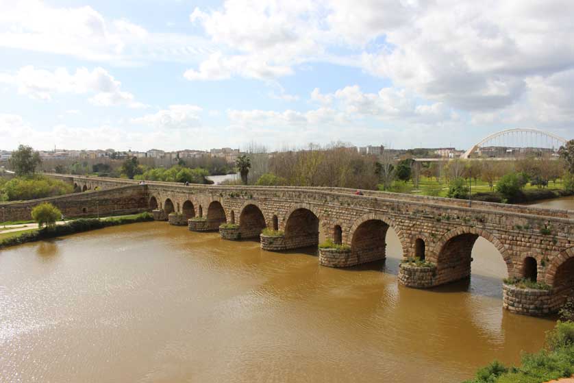 The bridge in Merida dates from the time of the Emperor Augustus.