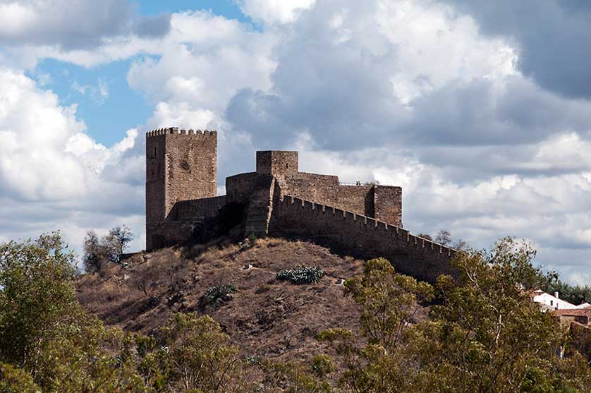 Mertola Castle, Alentejo, Portugal.