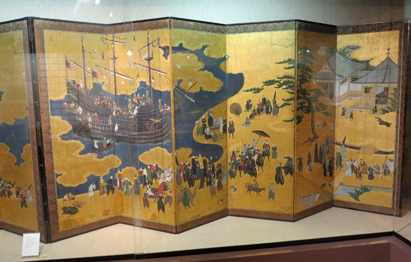 An example of a Namban screen.