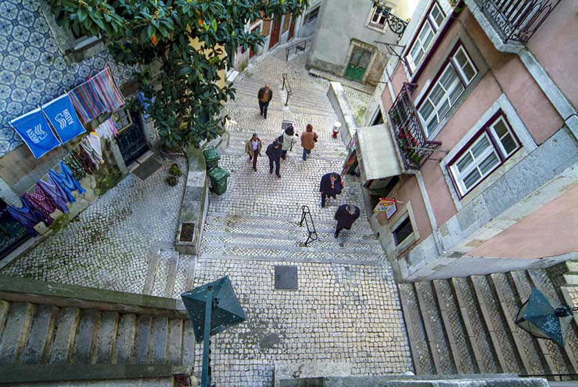 Mouraria Mouraria district, Lisbon, Portugal.