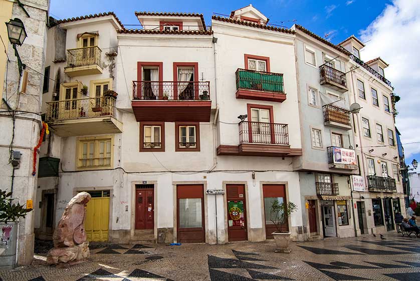 Mouraria Mouraria district, Lisbon, Portugal.
