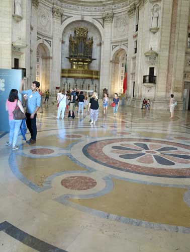 The Panteão Nacional is a short walk from Santa Apolonia Station.