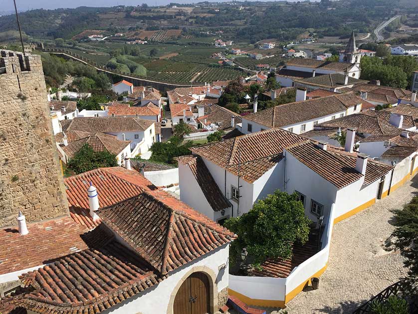 Óbidos - view from the castle walls.
