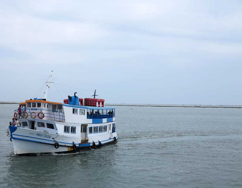 Ferry to the Ilhas, Olhao, Algarve, Portugal.