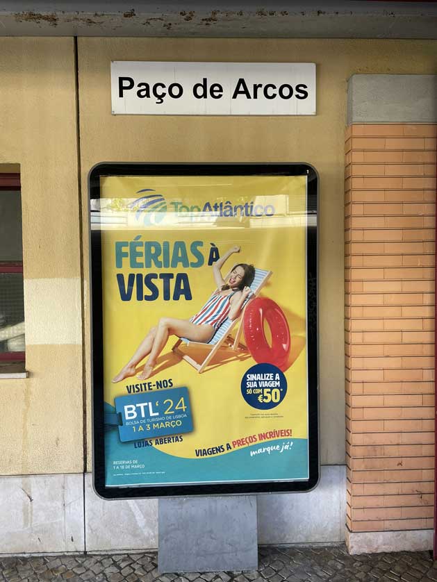 Paço de Arcos Station, Lisbon.