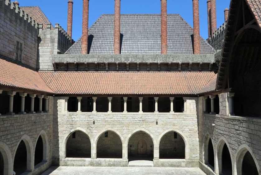 Palace of the Dukes of Braganza (Paço dos Duques de Bragança), Guimarães, Portugal.