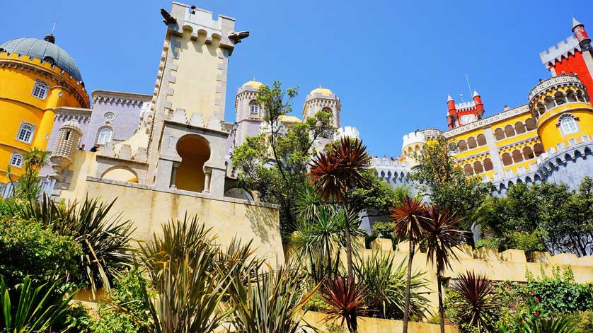 National Palace of Pena, Sintra, Portugal.
