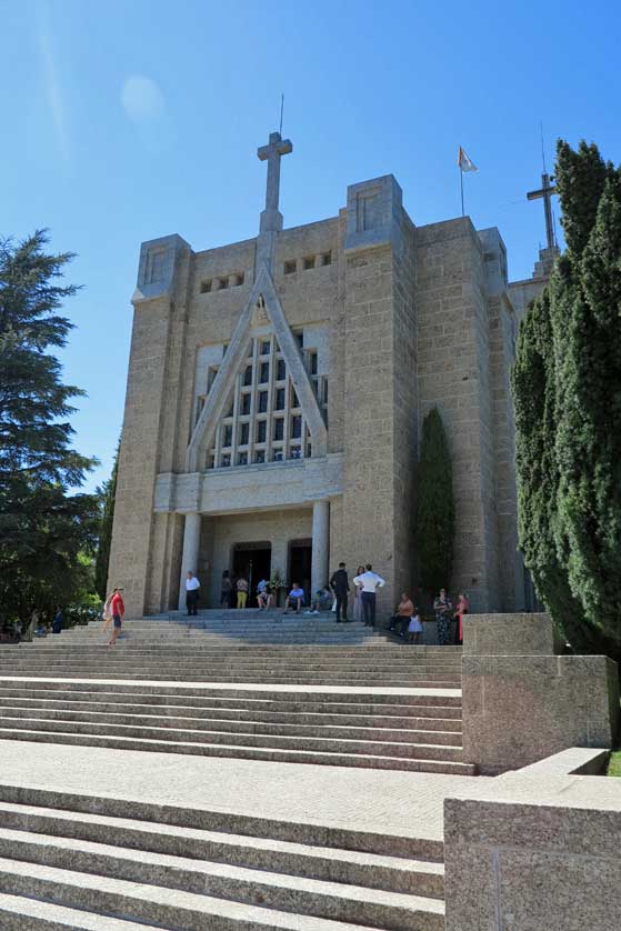 The Santuário da Penha, Guimarães, Portugal.