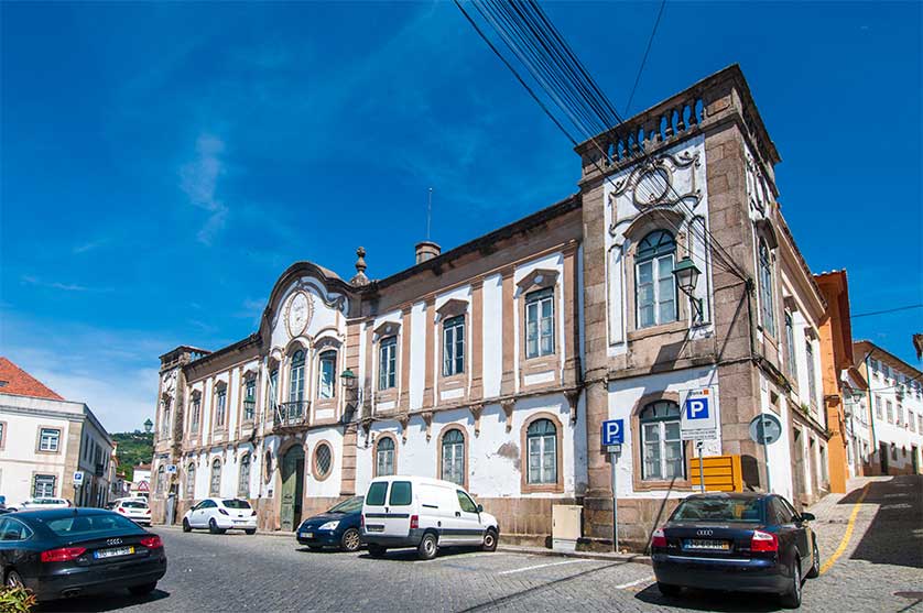 O Pal&aacute;cio Caldeira de Castel-Branco Barahona, Portalegre.