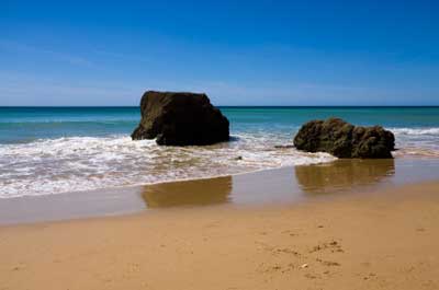 Praia da Rocha, Portugal.