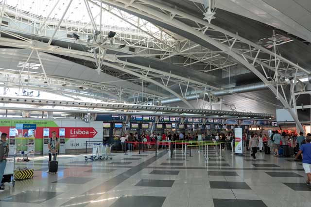 Porto Airport Portugal.
