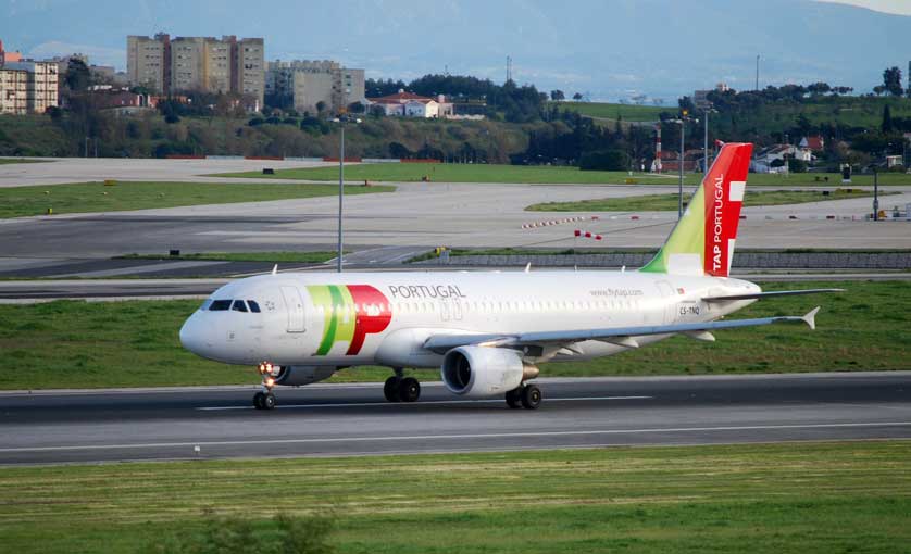 Lisbon Airport, Portugal.
