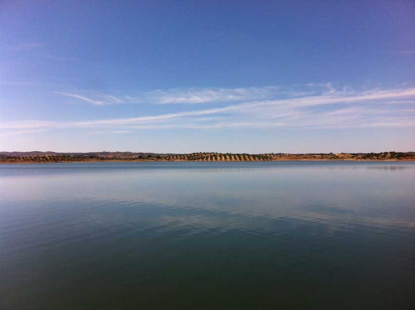 Lago Alqueva, Portugal.
