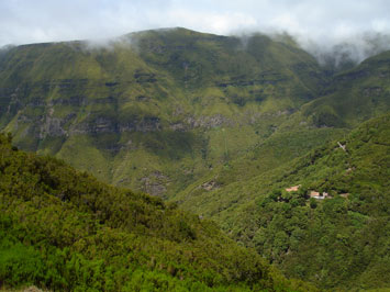 House in the hills, Madeira.