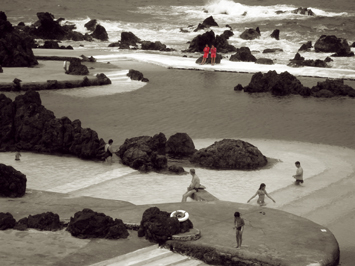Porto Moniz, Madeira.