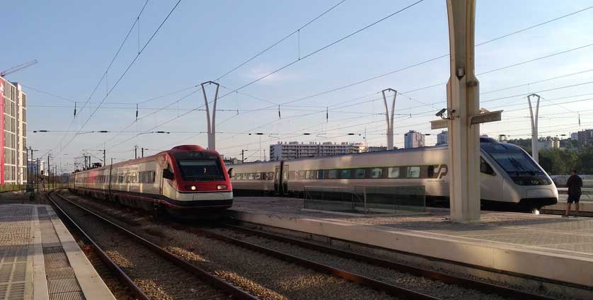 Train Travel in Portugal.