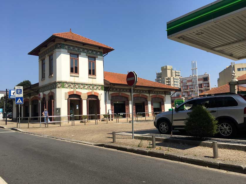 Póvoa de Varzim Station, Atlantic Coast, Portugal.
