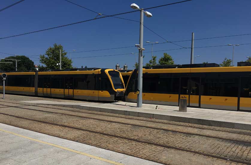 Póvoa de Varzim Station, Portugal.
