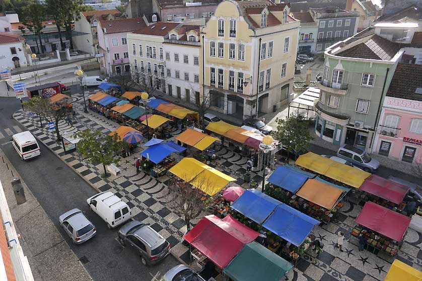 Praça da Fruta de Caldas da Rainha.