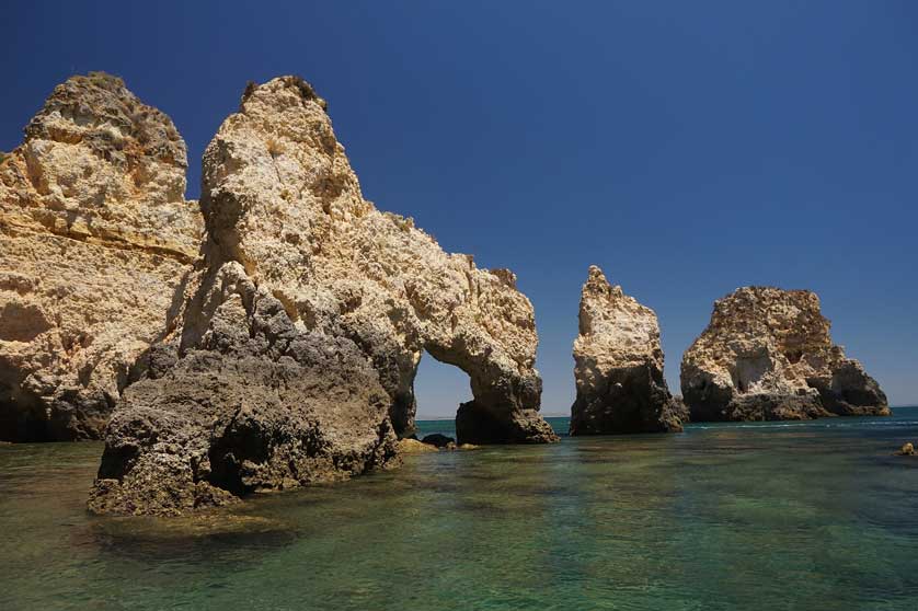 Praia da Rocha, Algarve, Portugal.