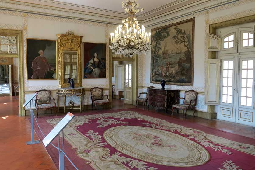 Paintings within the palace.