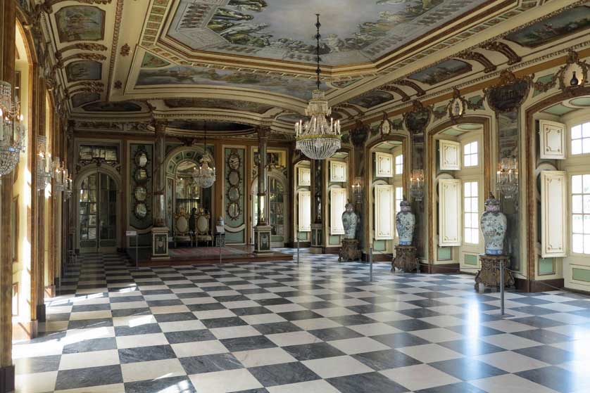 The Hall of Ambassadors, National Palace of Queluz.