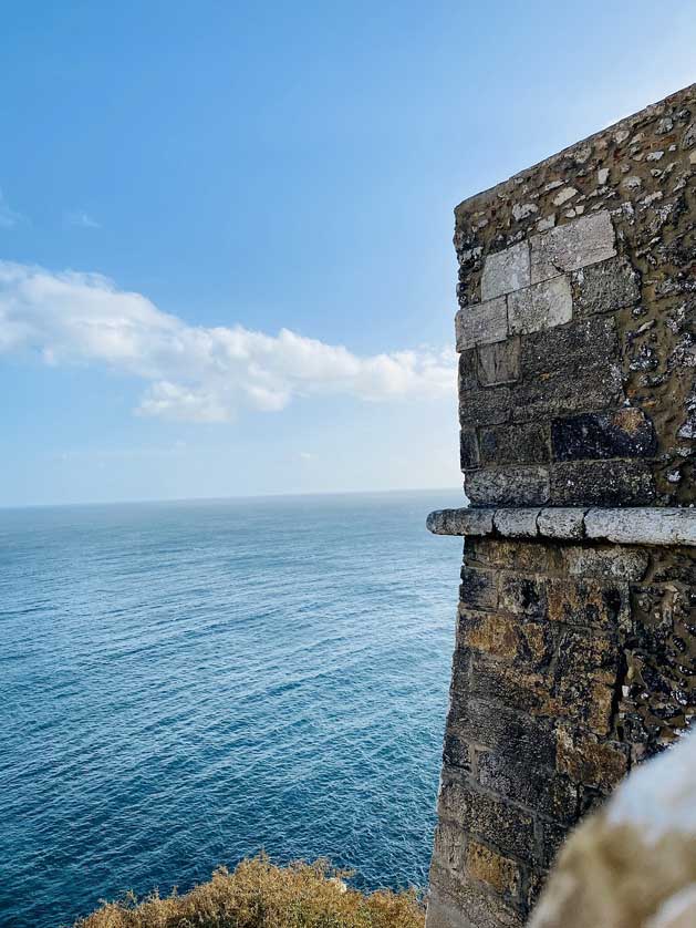Walls of the fortress.
