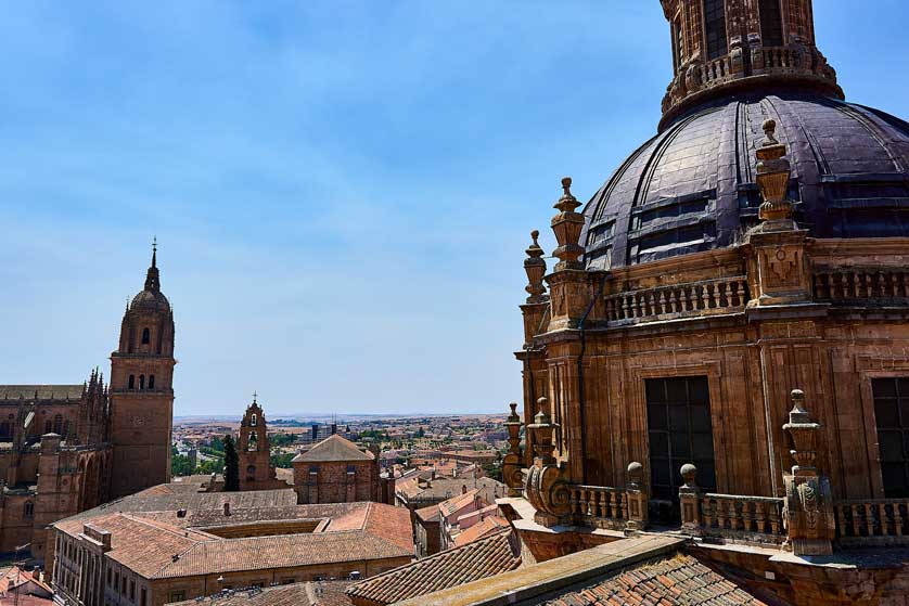 The dome of Salamanca University.