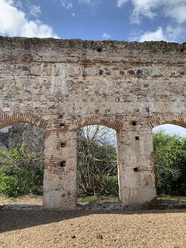 The 16th century structure utilized building materials from its Roman predecessor.