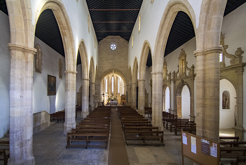 Church of Santa Maria dos Olivais, Tomar, Portugal.