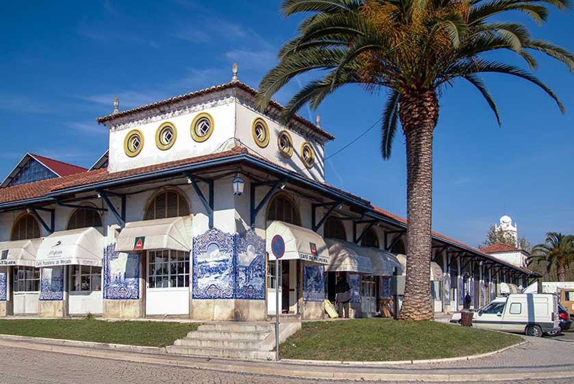 The Mercado Municipal de Santarem is decorated with some superb azulejos tile panels.
