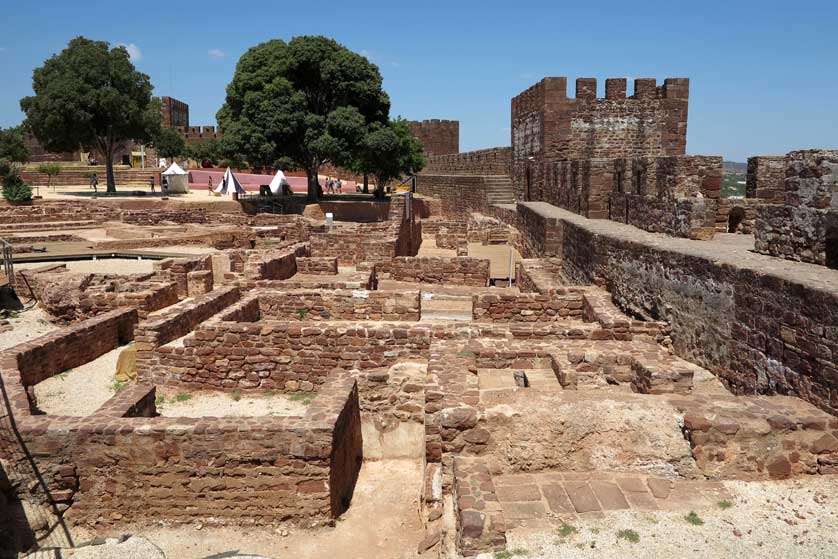 Silves Castle, Algarve, Portugal.
