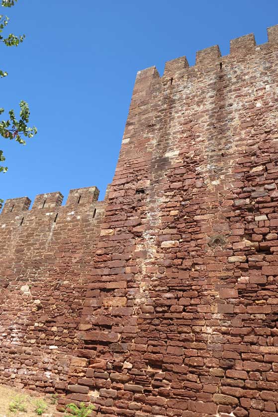 Silves Castle, Algarve, Portugal.
