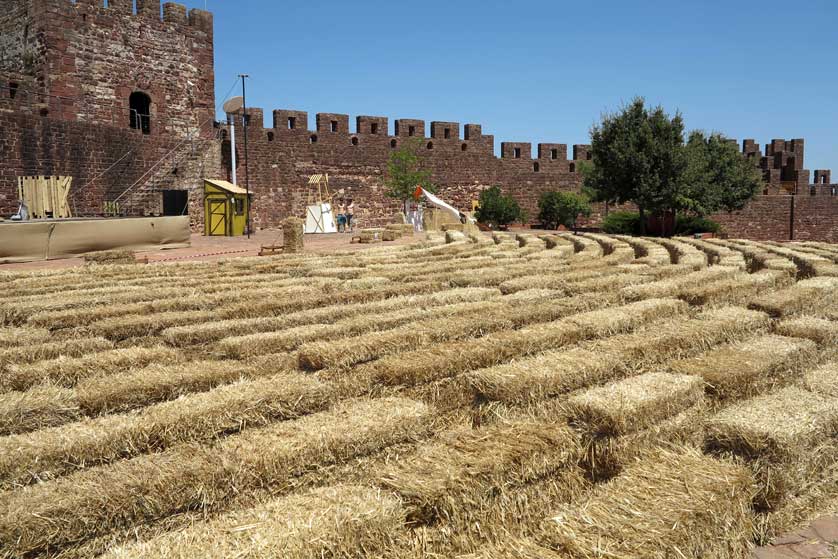 Silves Castle, Silves, Algarve, Portugal.