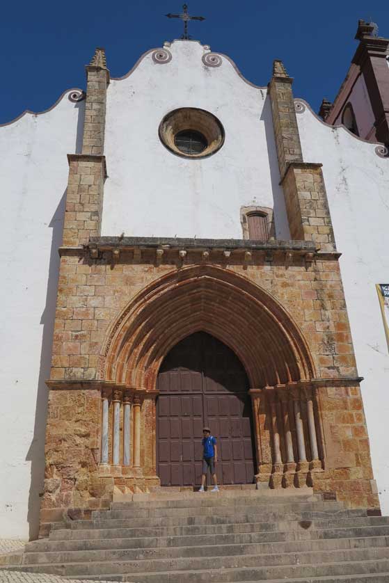 Silves Cathedral, Silves, Algarve, Portugal.